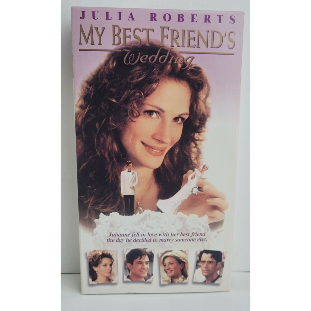 My Best Friend's Wedding VHS Video Tape Julia Roberts